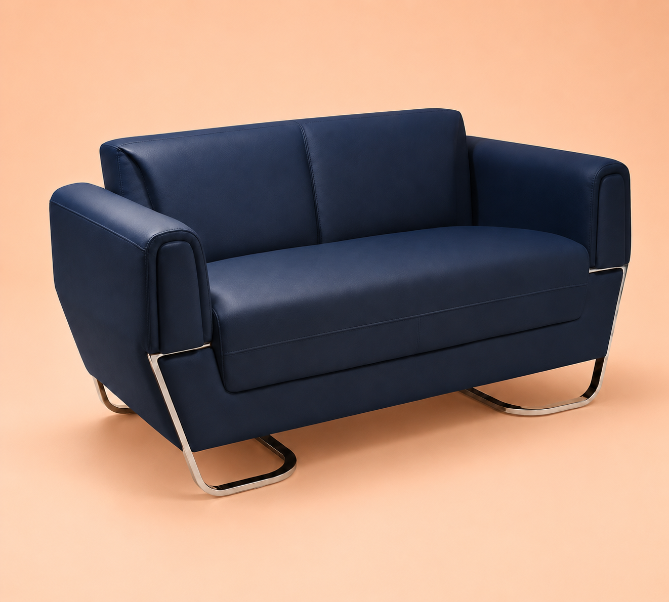 Navy sofa