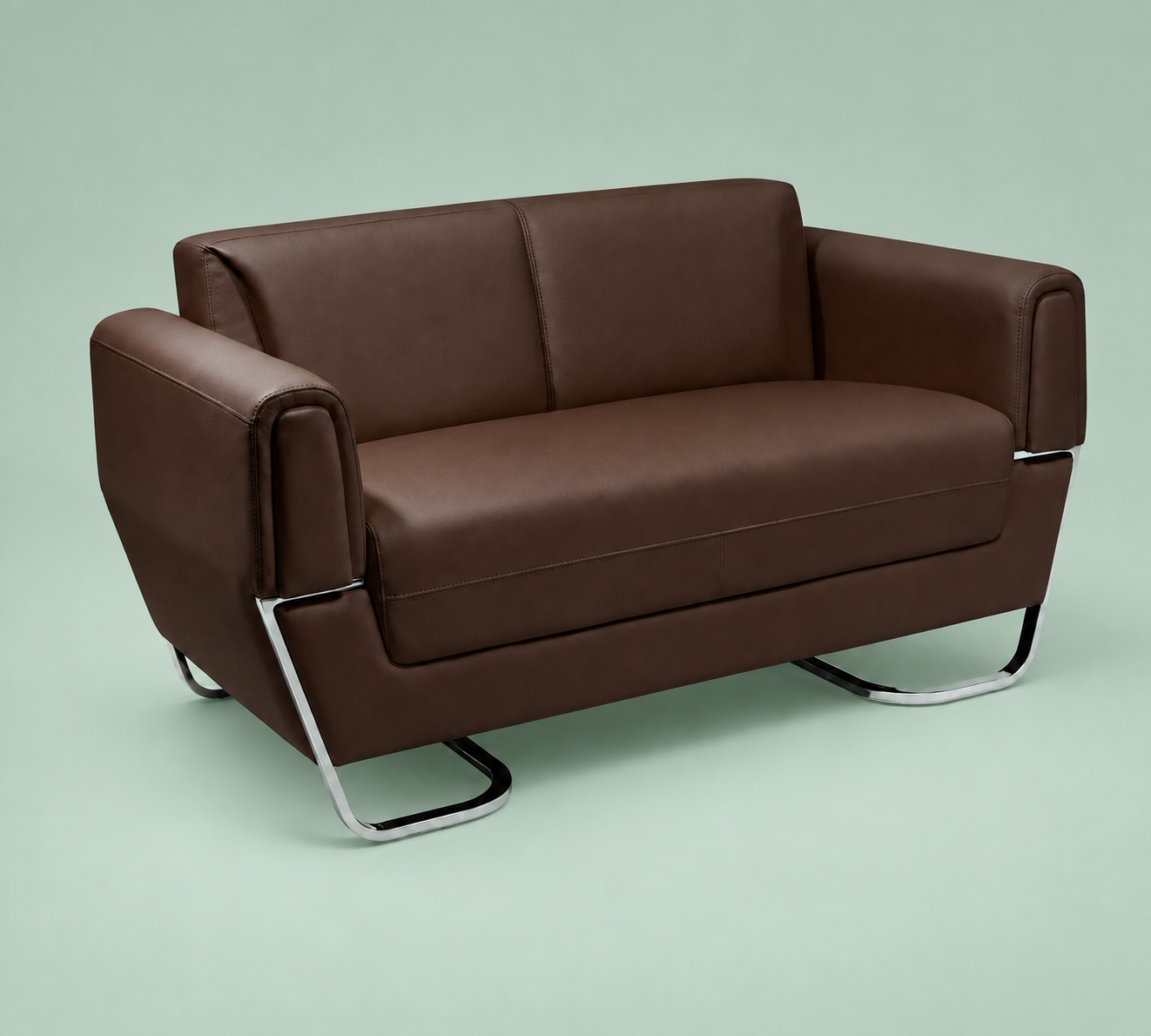 Coffee brown sofa