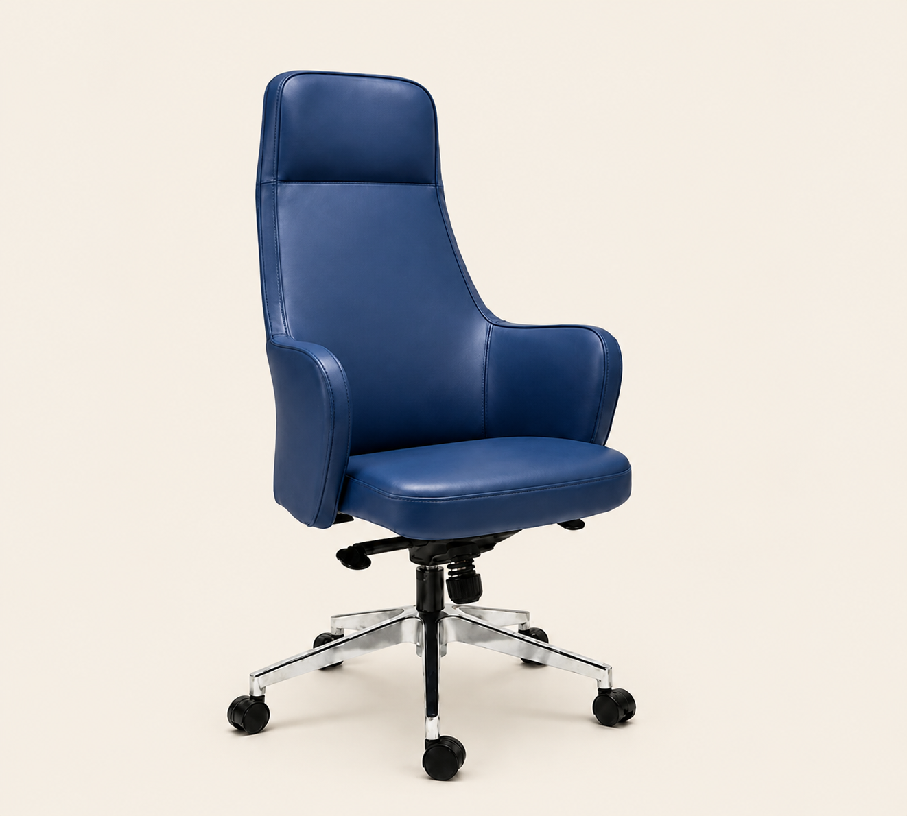 Deep blue chair