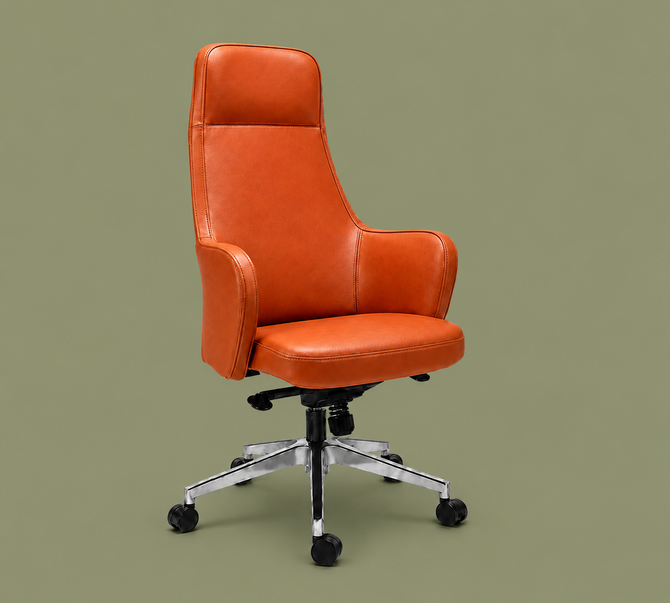 Orange chair